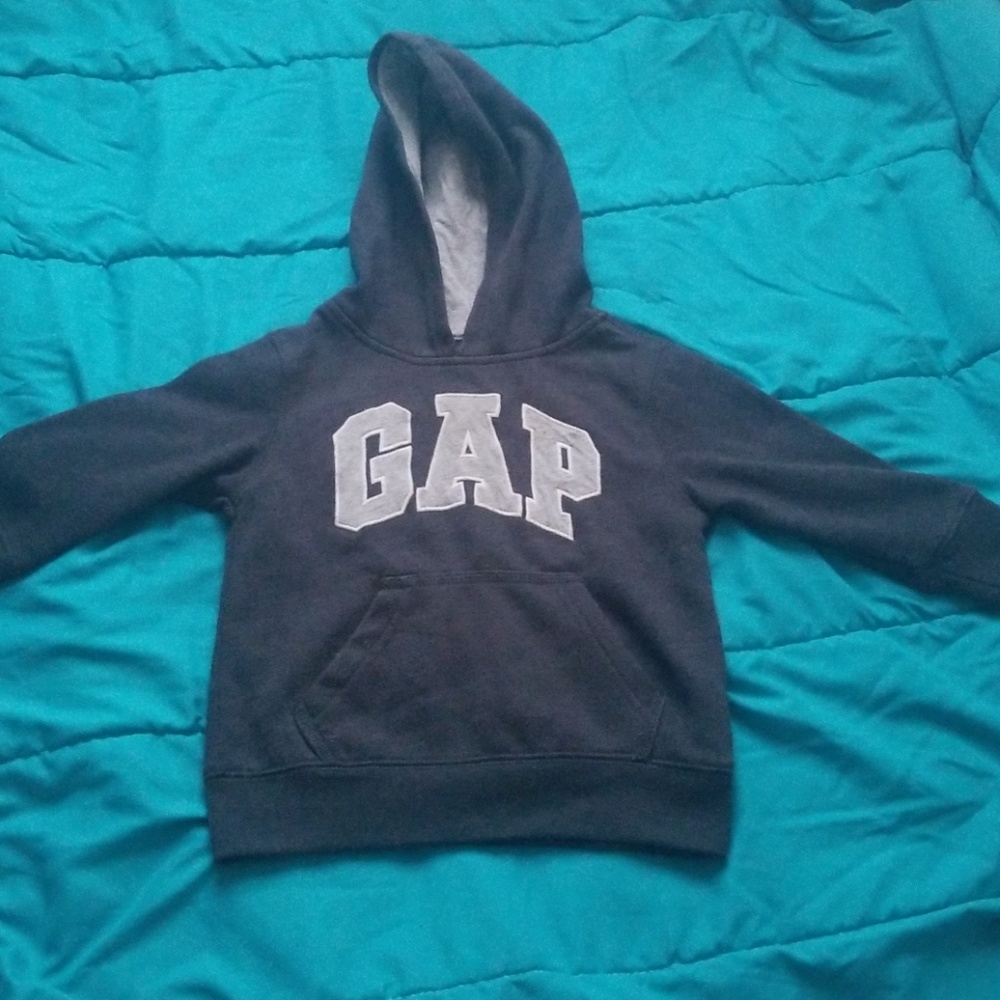 Toddlers Boy Gray Pullover Gap Hoodie